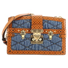 Louis Vuitton Vertical Trunk Pochette Monogram Canvas at 1stDibs