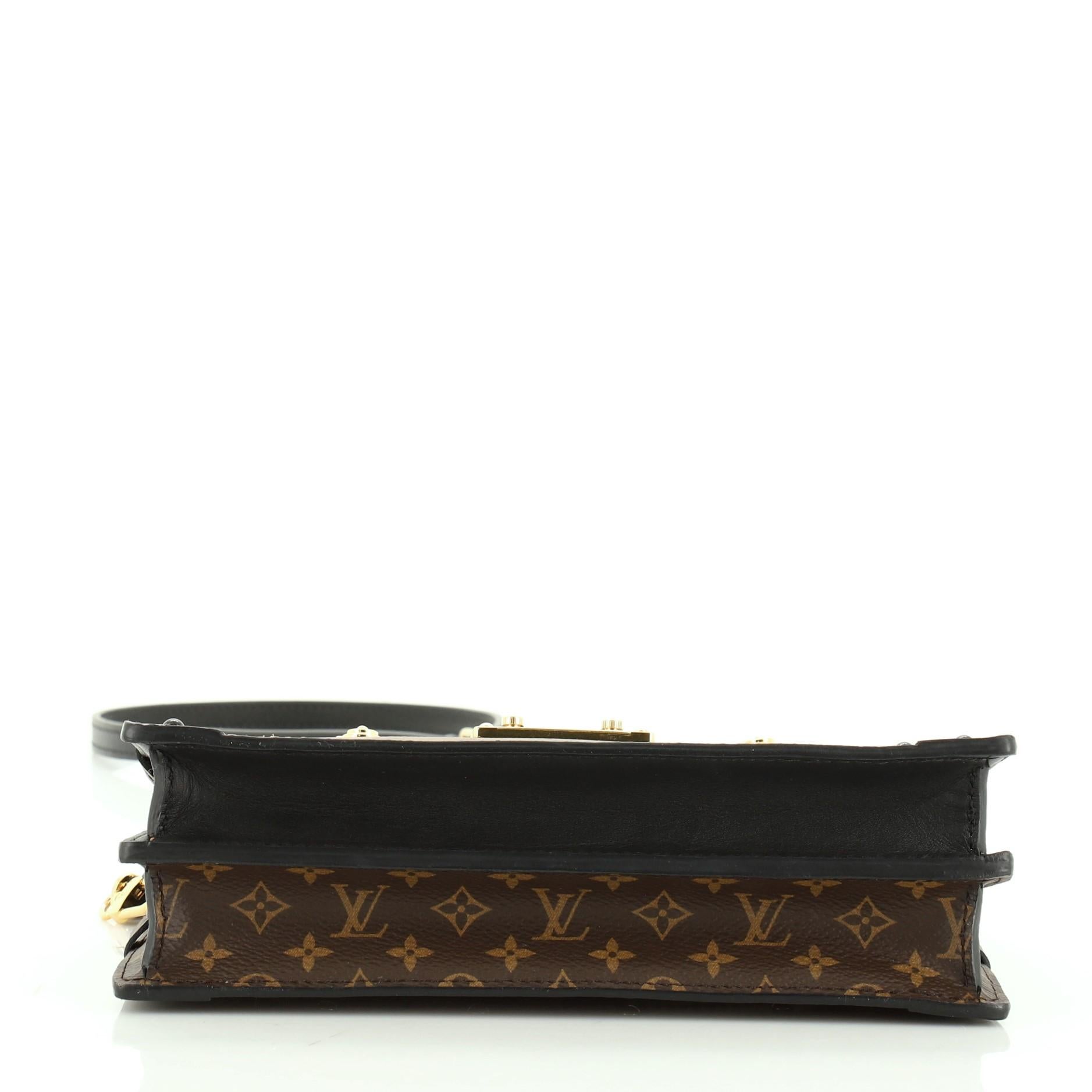 Louis Vuitton Trunk Clutch Reverse Monogram Canvas  In Good Condition In NY, NY