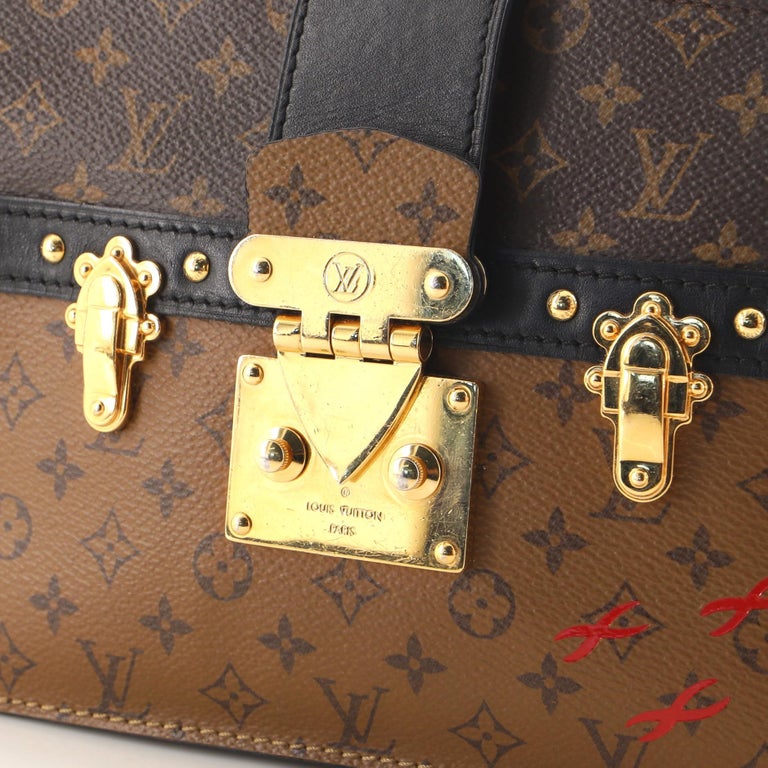 Louis Vuitton Reverse Monogram Trunk Clutch For Sale at 1stDibs