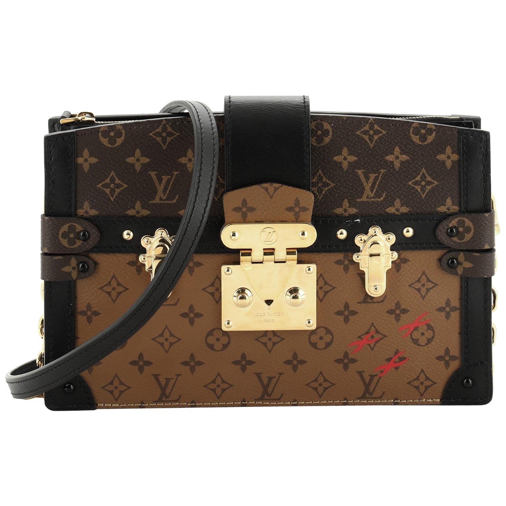 Louis Vuitton Trunk Clutch Reverse Monogram Canvas