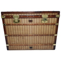 Louis Vuitton Trunk Haut Courier Rayee Trunk from 1870s