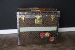 Louis Vuitton Trunk in Checkered Pattern, 60 cm Damier Louis Vuitton Hat Trunk