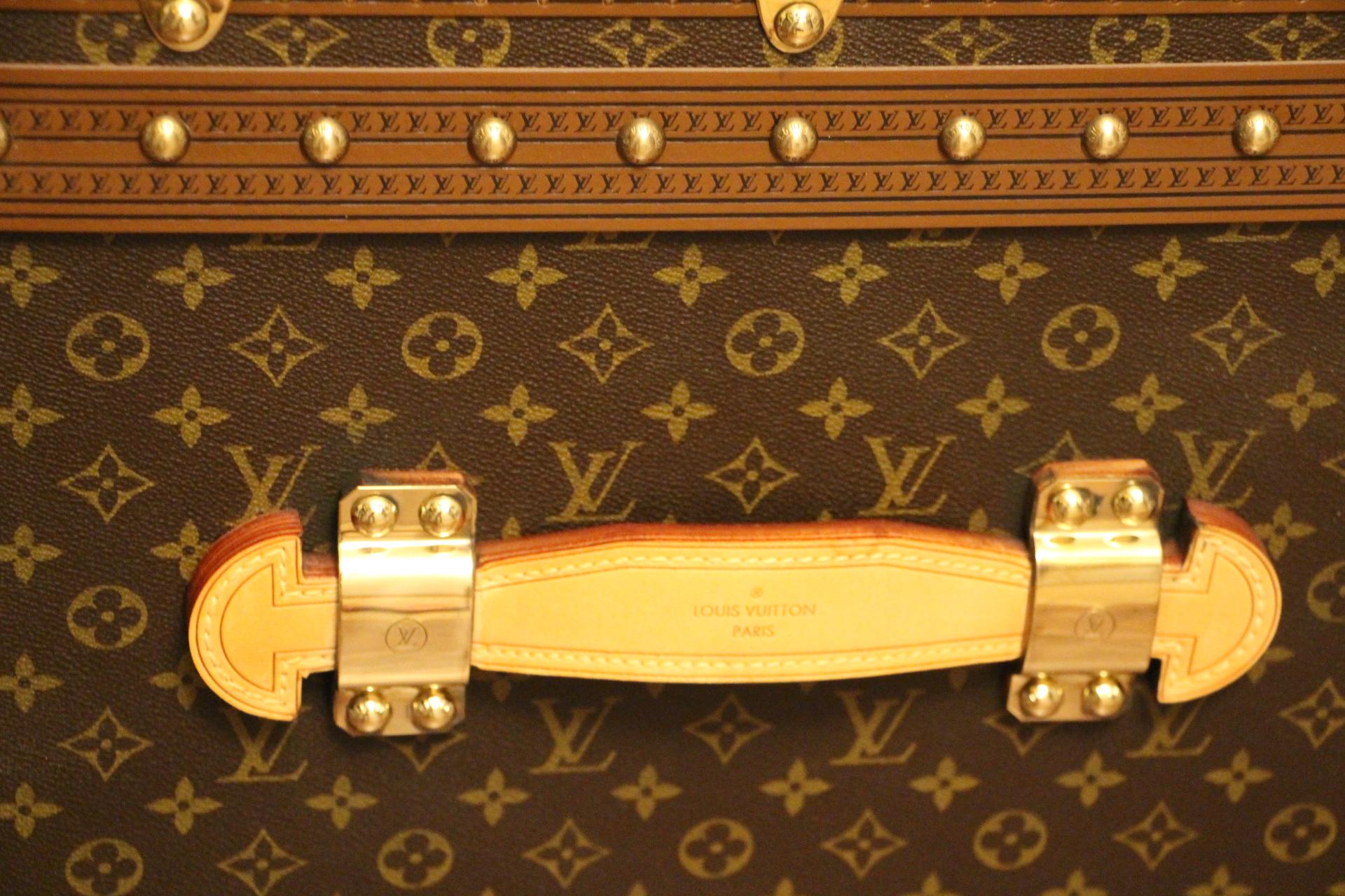 Louis Vuitton Trunk in Monogram Canvas, Louis Vuitton Steamer Trunk 2