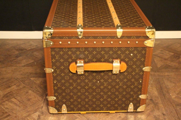 Louis Vuitton Monogram Canvas Steamer Trunk QJHAFJ1Y0B011