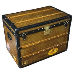 Baule in tela intrecciata Louis Vuitton, 75 cm Baule a vapore Louis Vuitton