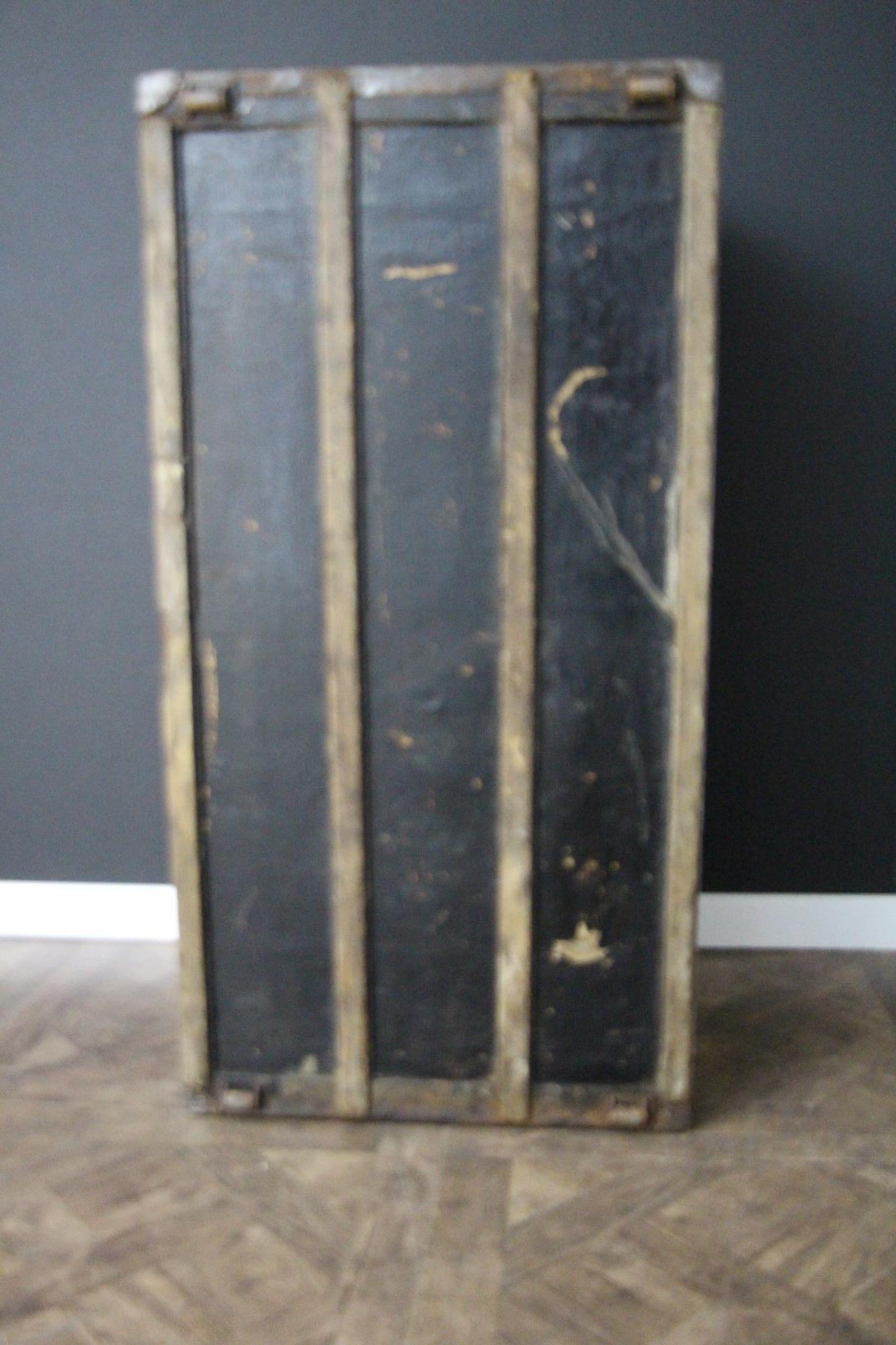 Louis Vuitton Trunk in Woven Canvas, Louis Vuitton 110 cm Steamer Trunk 13