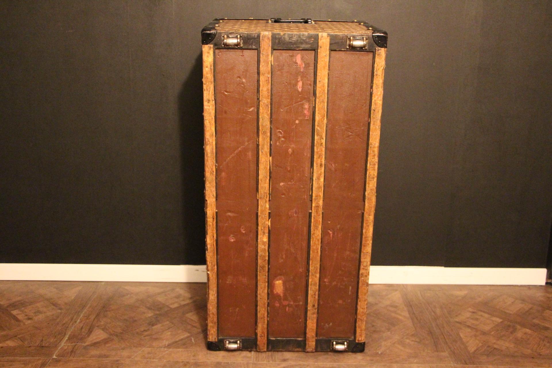 Louis Vuitton Trunk in Woven Canvas, Louis Vuitton Steamer Trunk 5