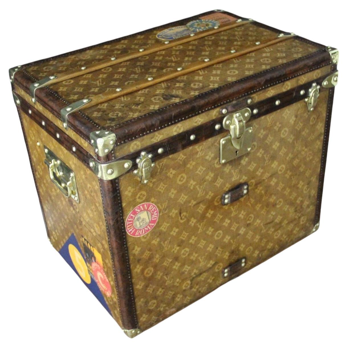 Baule Louis Vuitton, Baule a vapore Louis Vuitton, Baule per cappelli Louis Vuitton da 60 cm in vendita