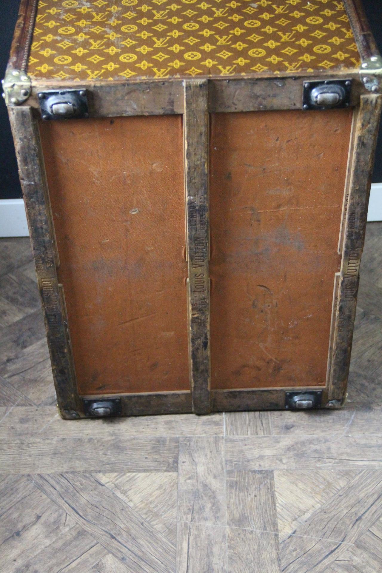 Louis Vuitton-Truhe, Louis Vuitton-Dampfer-Truhe, Louis Vuitton-Hut-Truhe im Angebot 12