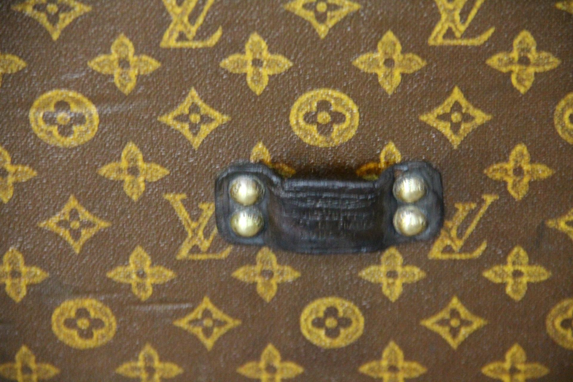 Louis Vuitton-Truhe, Louis Vuitton-Dampfer-Truhe, Louis Vuitton-Hut-Truhe im Angebot 1