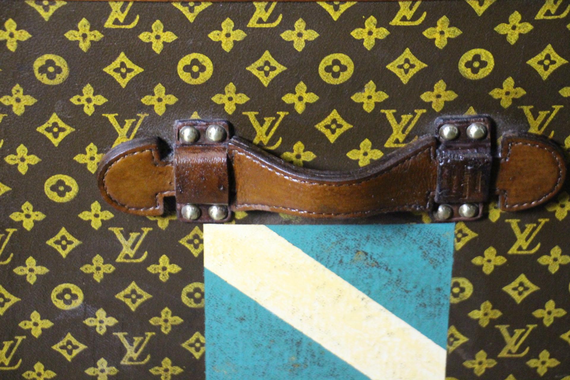 Louis Vuitton-Truhe, Louis Vuitton-Dampfer-Truhe, 62 cm Louis Vuitton-Hut-Truhe im Angebot 2