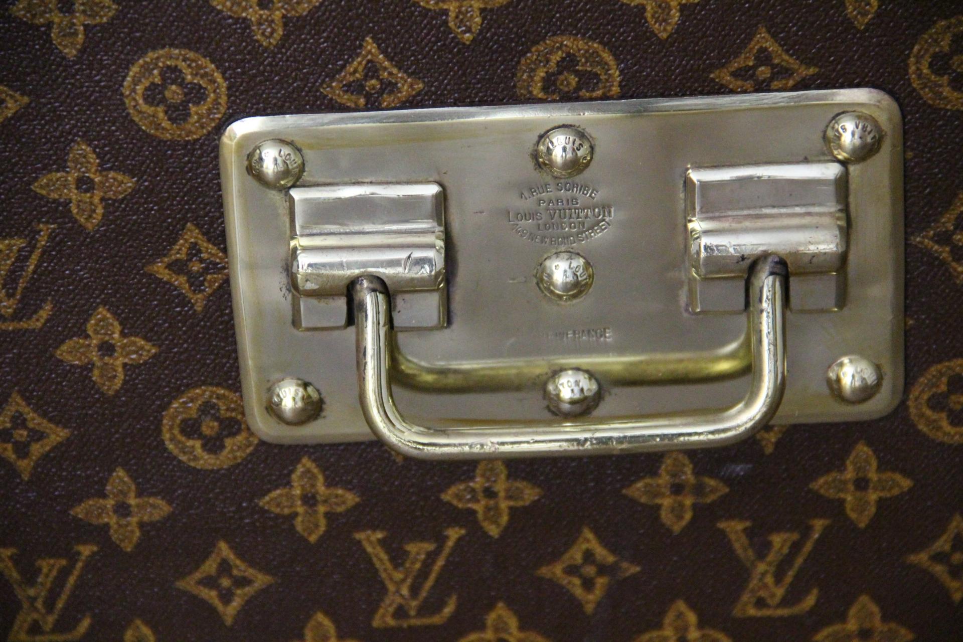 Louis Vuitton-Truhe, Louis Vuitton-Dampfer-Truhe, Louis Vuitton-Hut-Truhe im Angebot 3