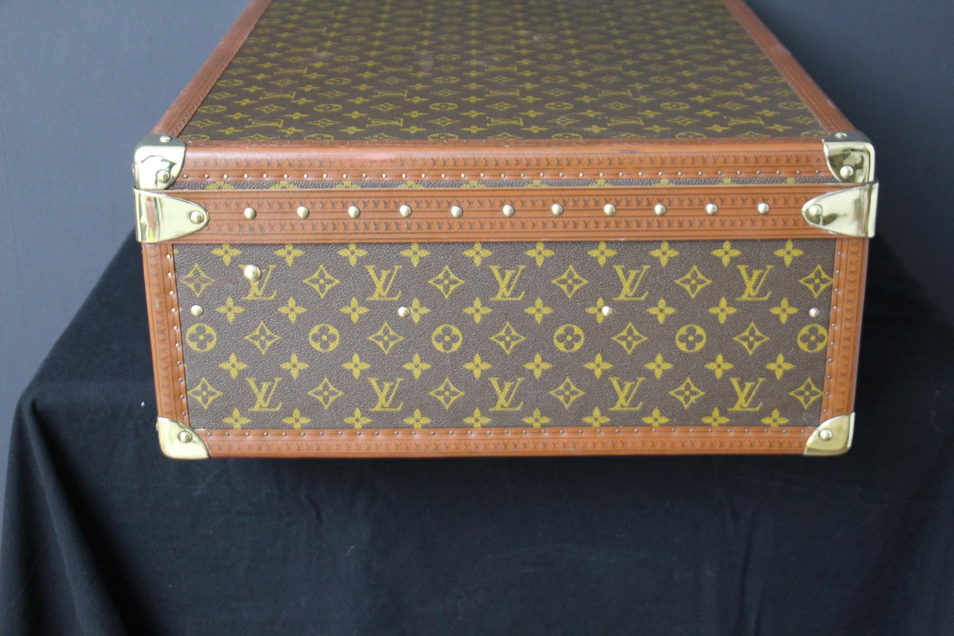 Louis Vuitton Trunk, Louis Vuitton Suitcase, Vuitton Steamer Trunk, Alzer 70 For Sale 5