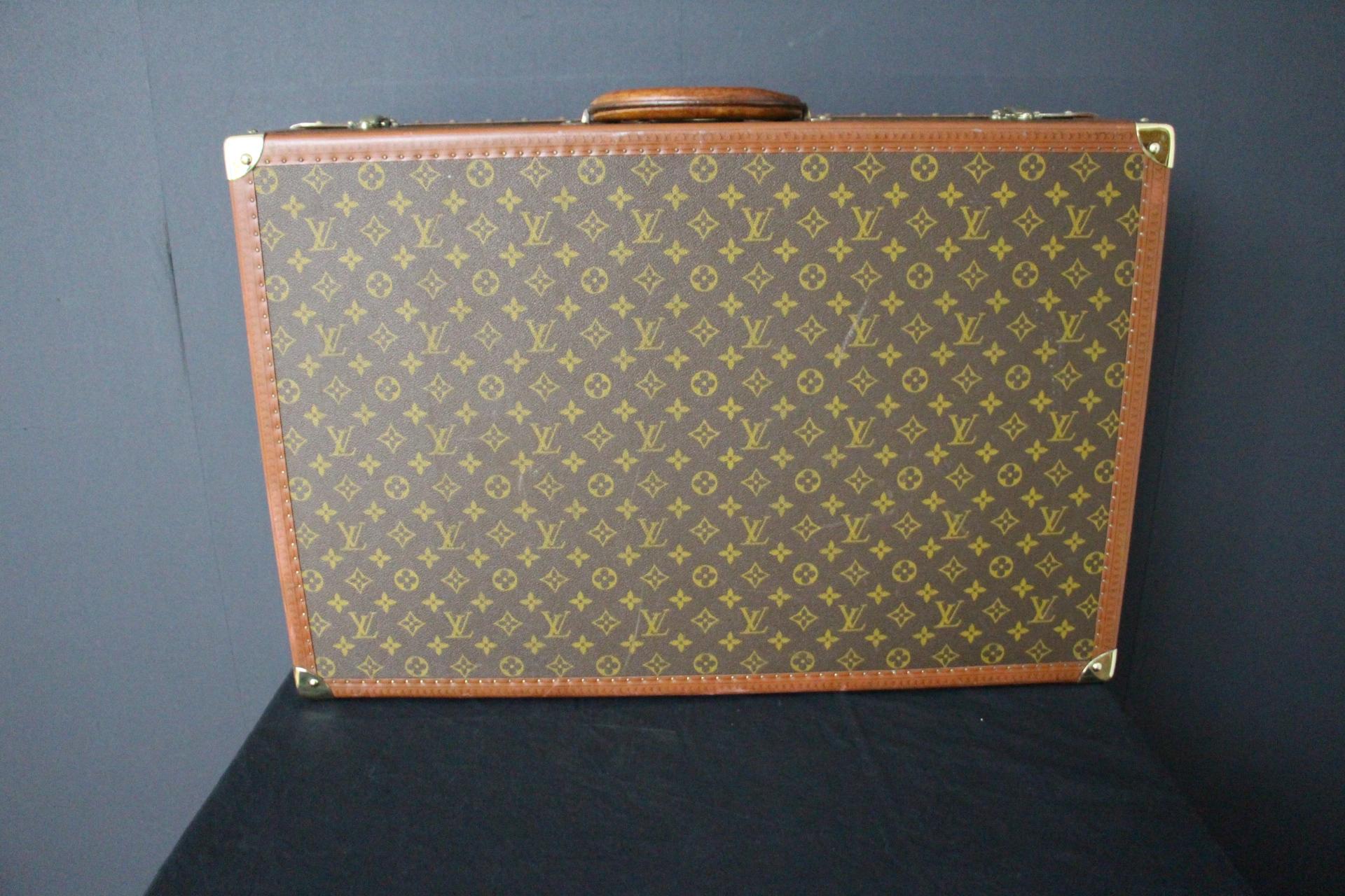 Louis Vuitton Trunk, Louis Vuitton Suitcase, Vuitton Steamer Trunk, Alzer 70 For Sale 6