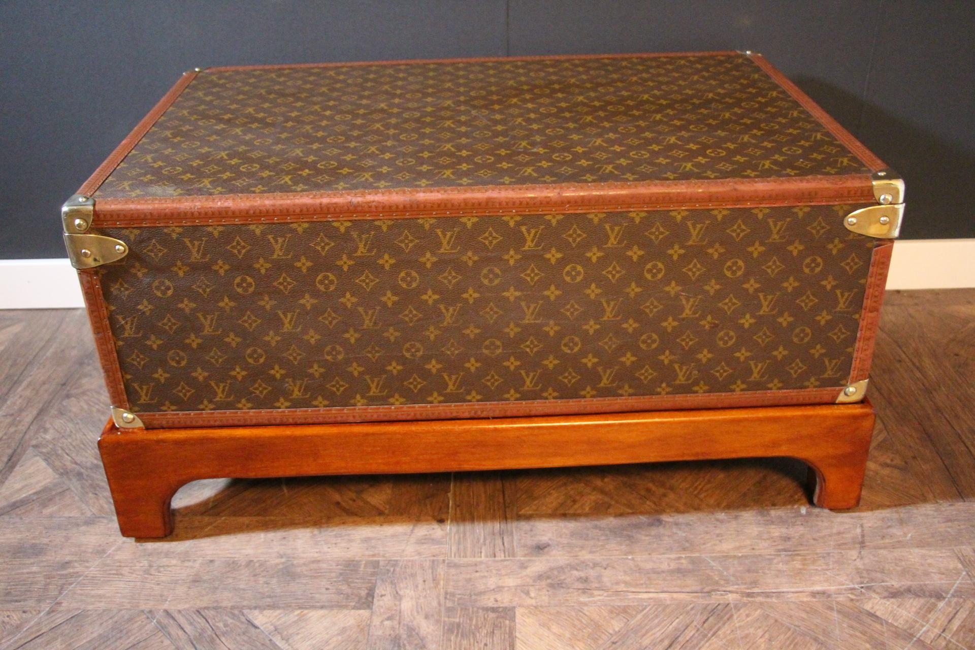 Louis Vuitton Trunk, Louis Vuitton Suitcase, Vuitton Steamer Trunk, Alzer 80 3