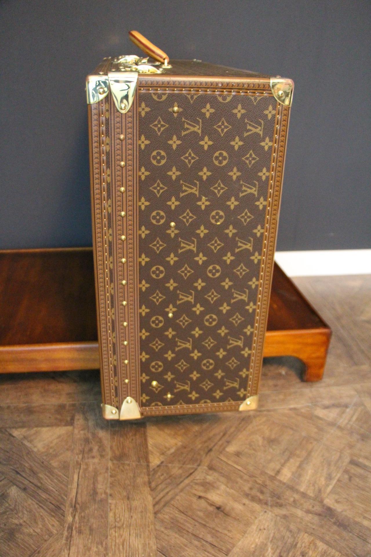 Louis Vuitton Trunk, Louis Vuitton Suitcase, Vuitton Steamer Trunk, Alzer 80 4