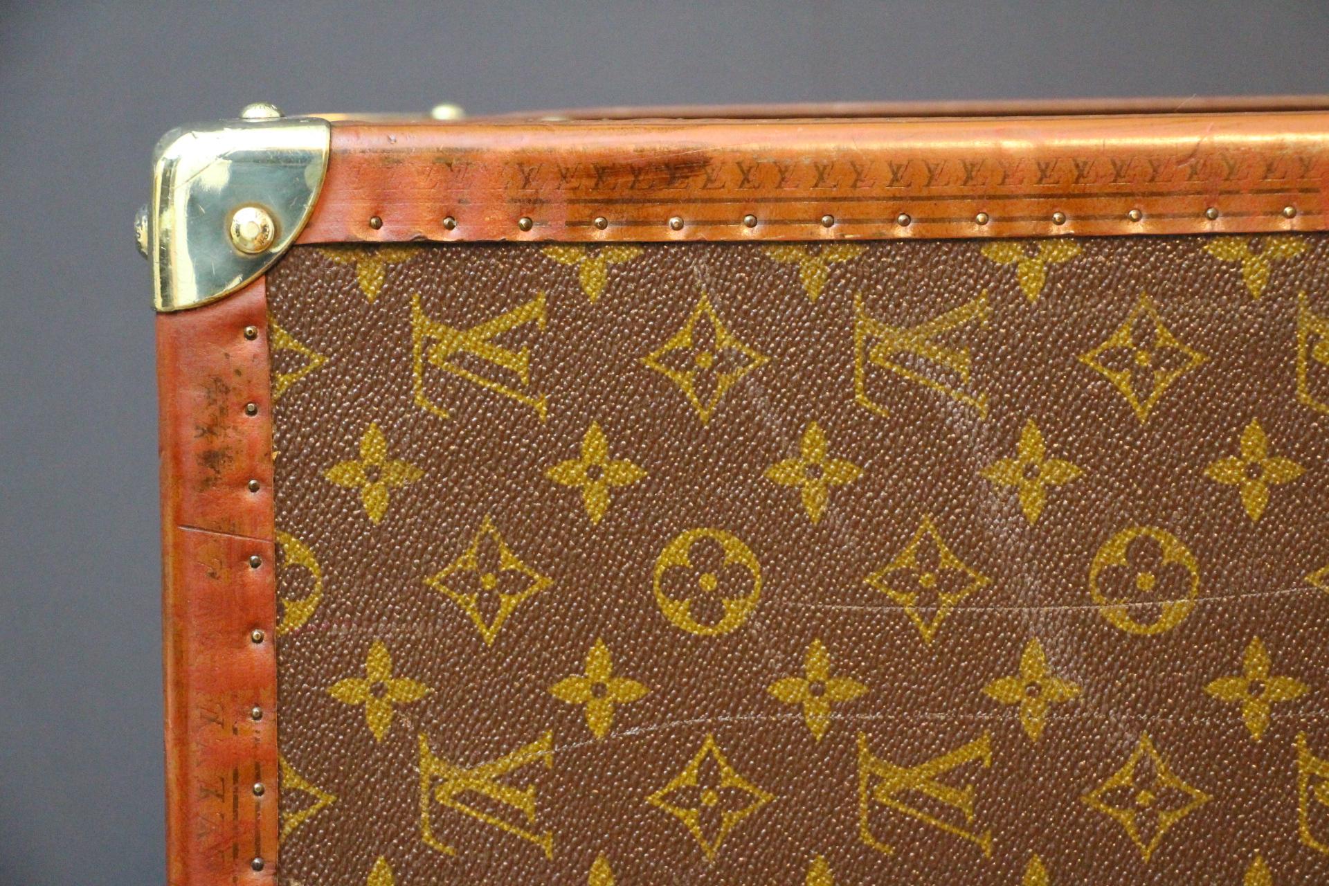Louis Vuitton Trunk, Louis Vuitton Suitcase, Vuitton Steamer Trunk, Alzer 80 4