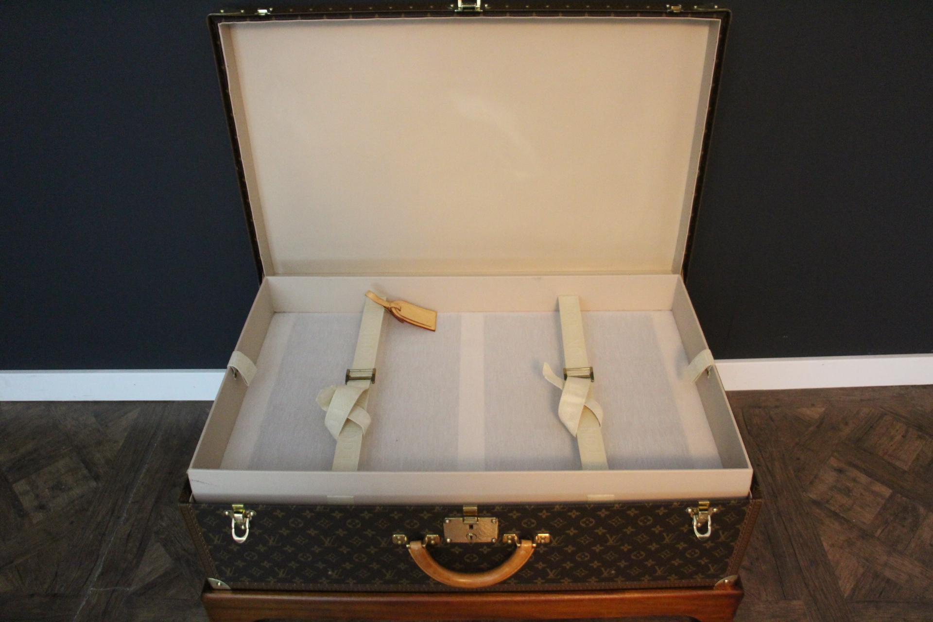 Louis Vuitton Trunk, Louis Vuitton Suitcase, Vuitton Steamer Trunk, Alzer 80 5