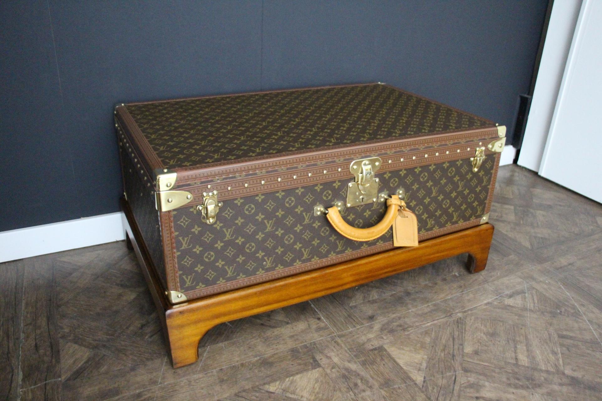 Louis Vuitton Trunk, Louis Vuitton Suitcase, Vuitton Steamer Trunk, Alzer 80 5