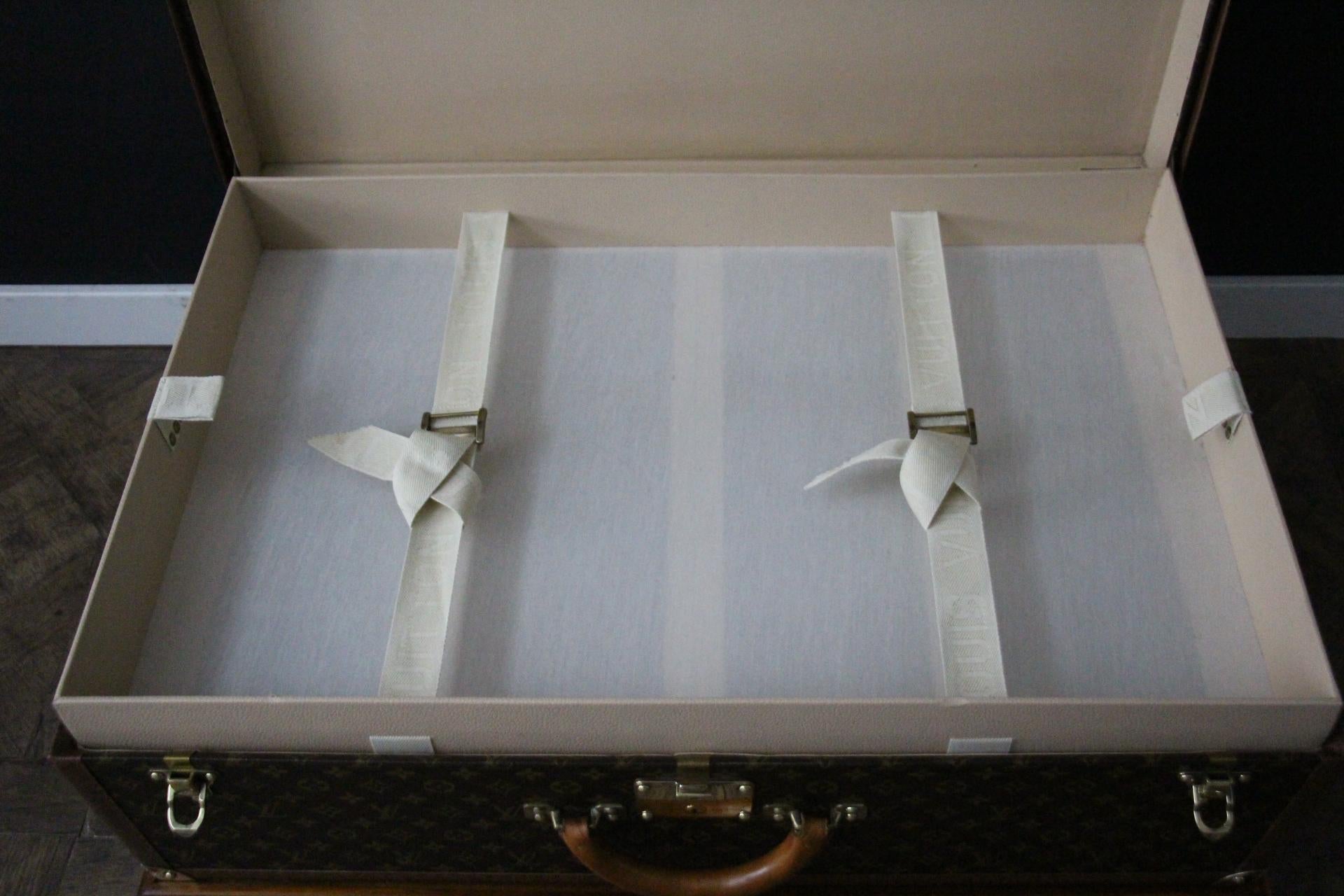 Louis Vuitton Trunk, Louis Vuitton Suitcase, Vuitton Steamer Trunk, Alzer 80 5