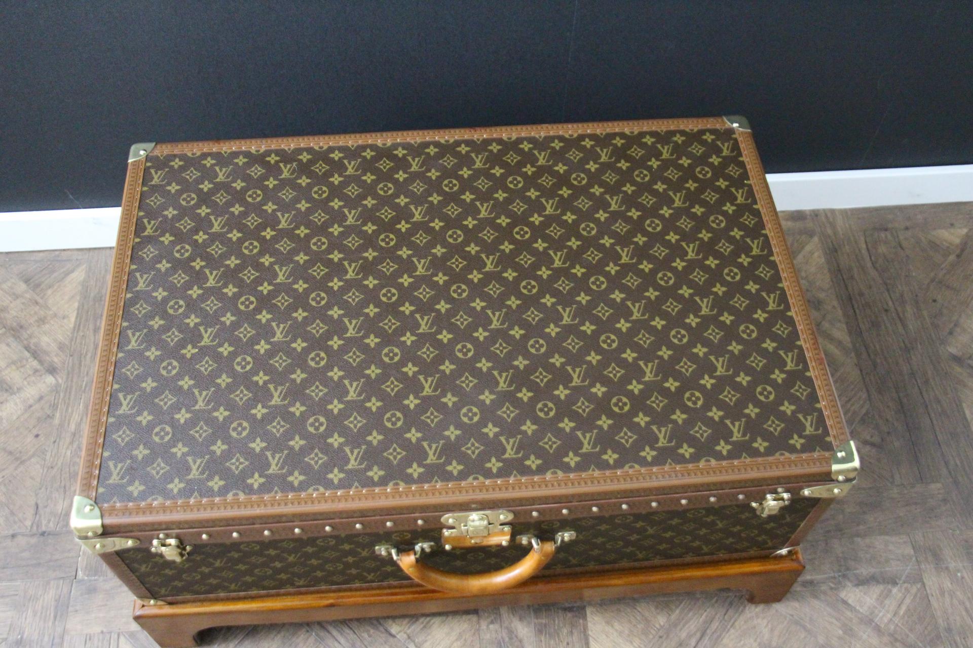 Louis Vuitton Trunk, Louis Vuitton Suitcase, Vuitton Steamer Trunk, Alzer 80 9