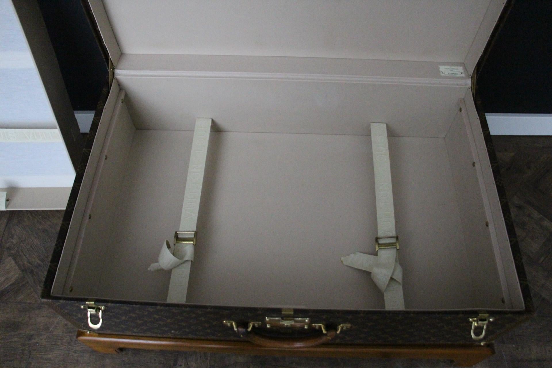 Louis Vuitton Trunk, Louis Vuitton Suitcase, Vuitton Steamer Trunk, Alzer 80 10