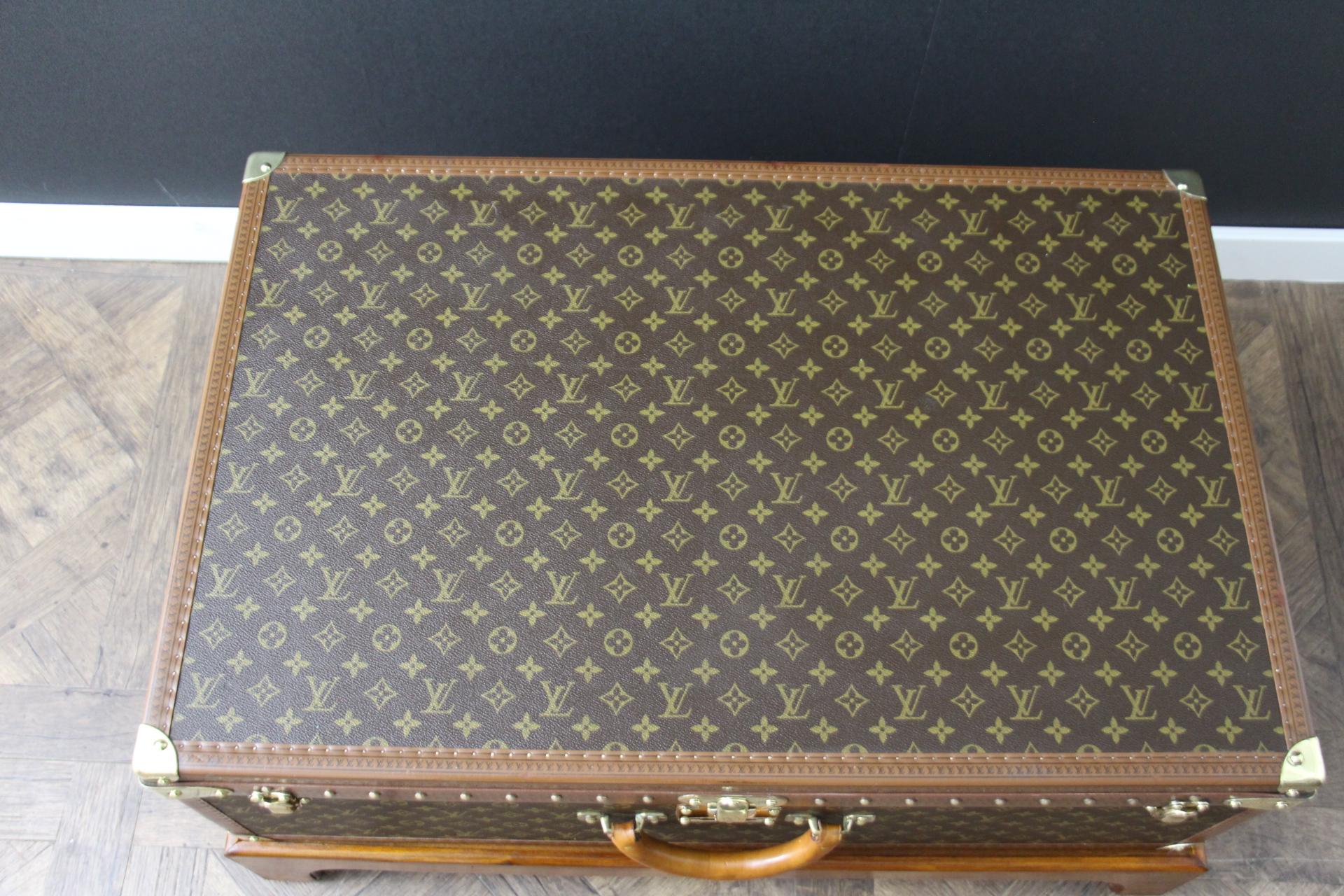 Louis Vuitton Trunk, Louis Vuitton Suitcase, Vuitton Steamer Trunk, Alzer 80 10