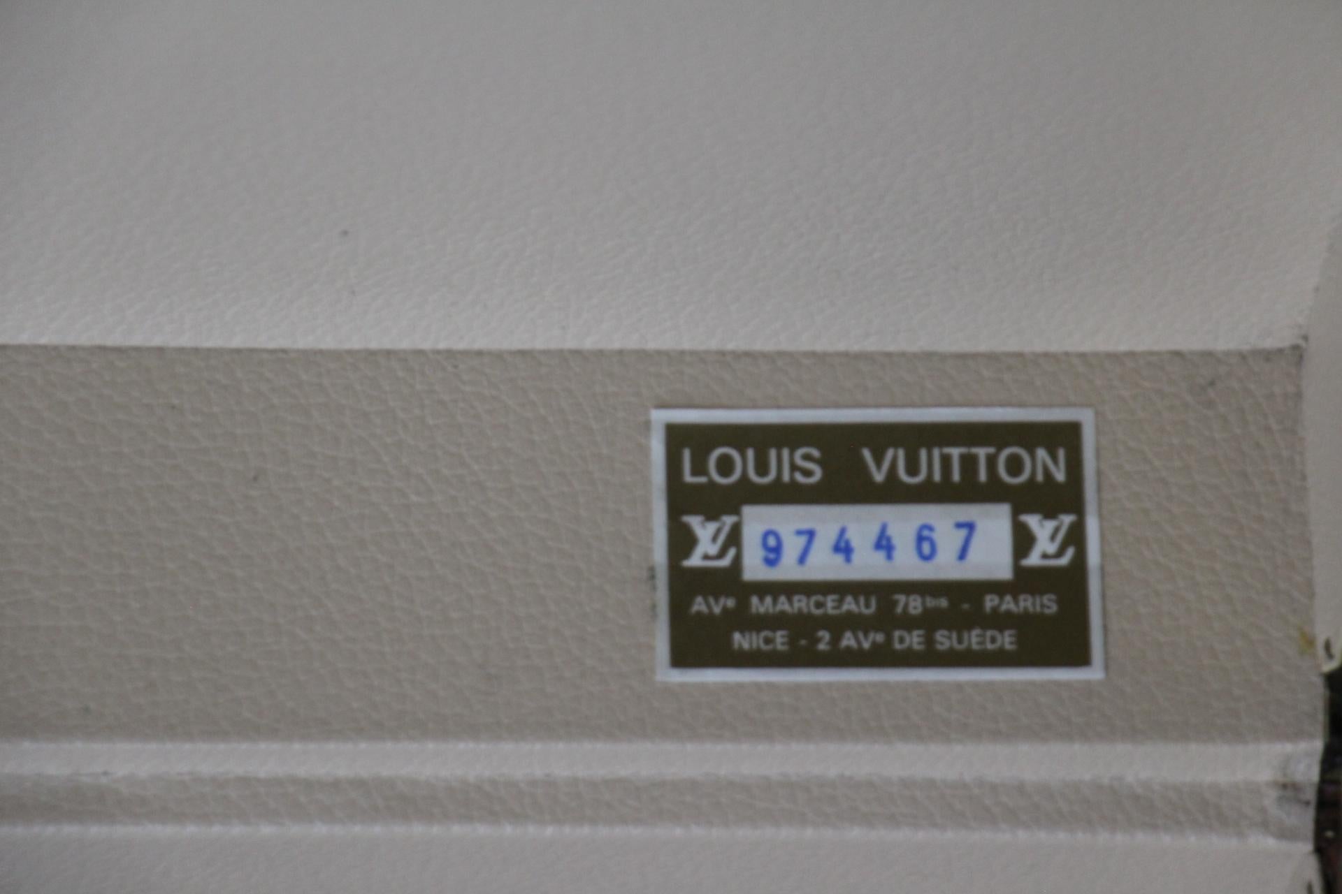 Louis Vuitton Trunk, Louis Vuitton Suitcase, Vuitton Steamer Trunk, Alzer 80 12