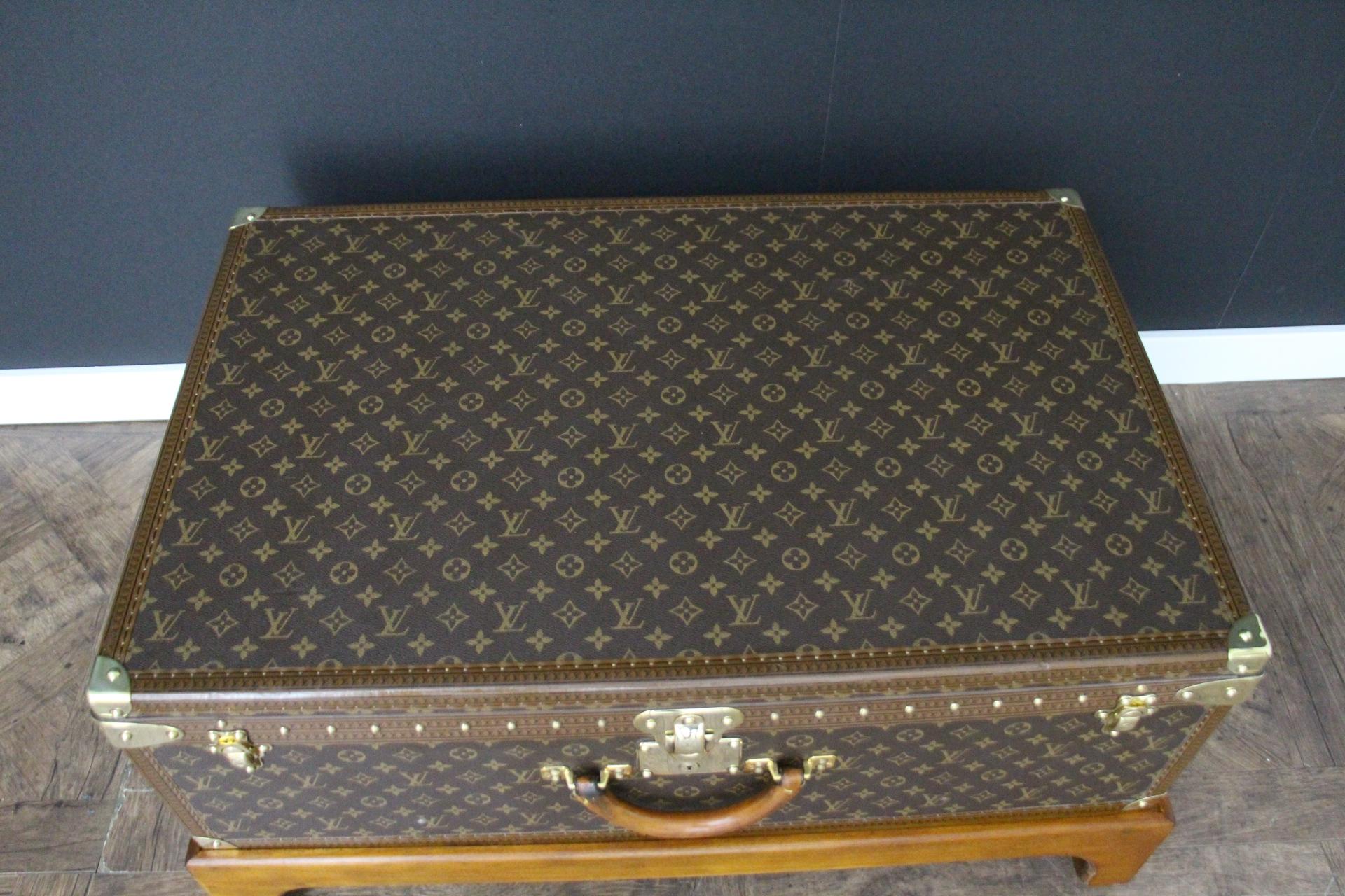 Louis Vuitton Trunk, Louis Vuitton Suitcase, Vuitton Steamer Trunk, Alzer 80 13