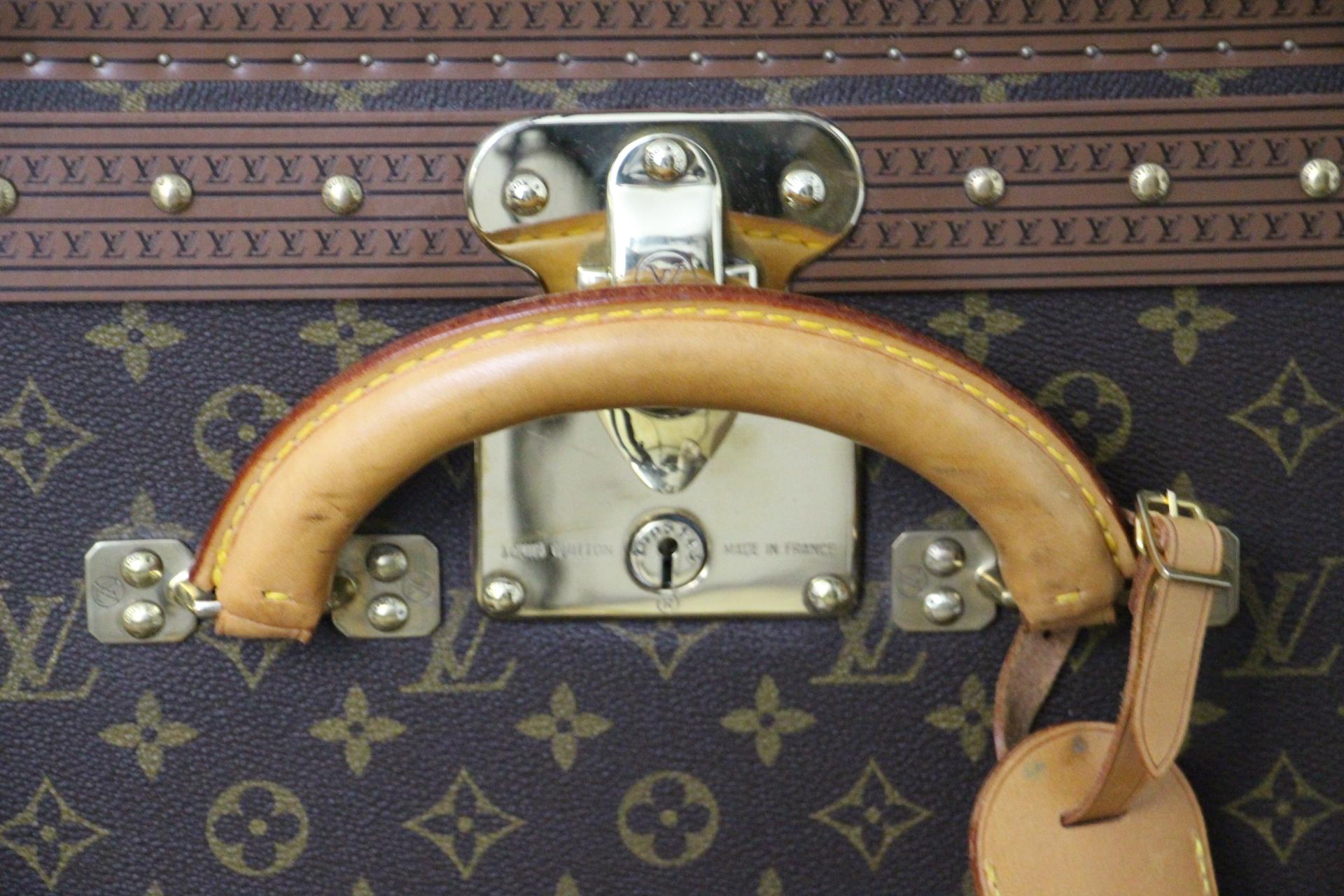 Louis Vuitton Trunk, Louis Vuitton Suitcase, Vuitton Steamer Trunk, Alzer 80 1