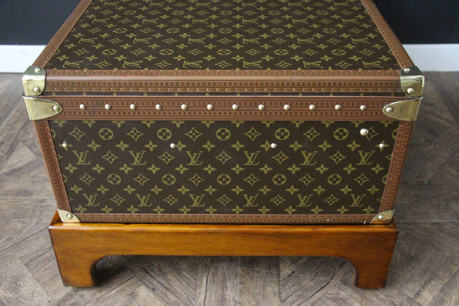 Louis Vuitton Trunk, Louis Vuitton Suitcase, Vuitton Steamer Trunk, Alzer 80 1