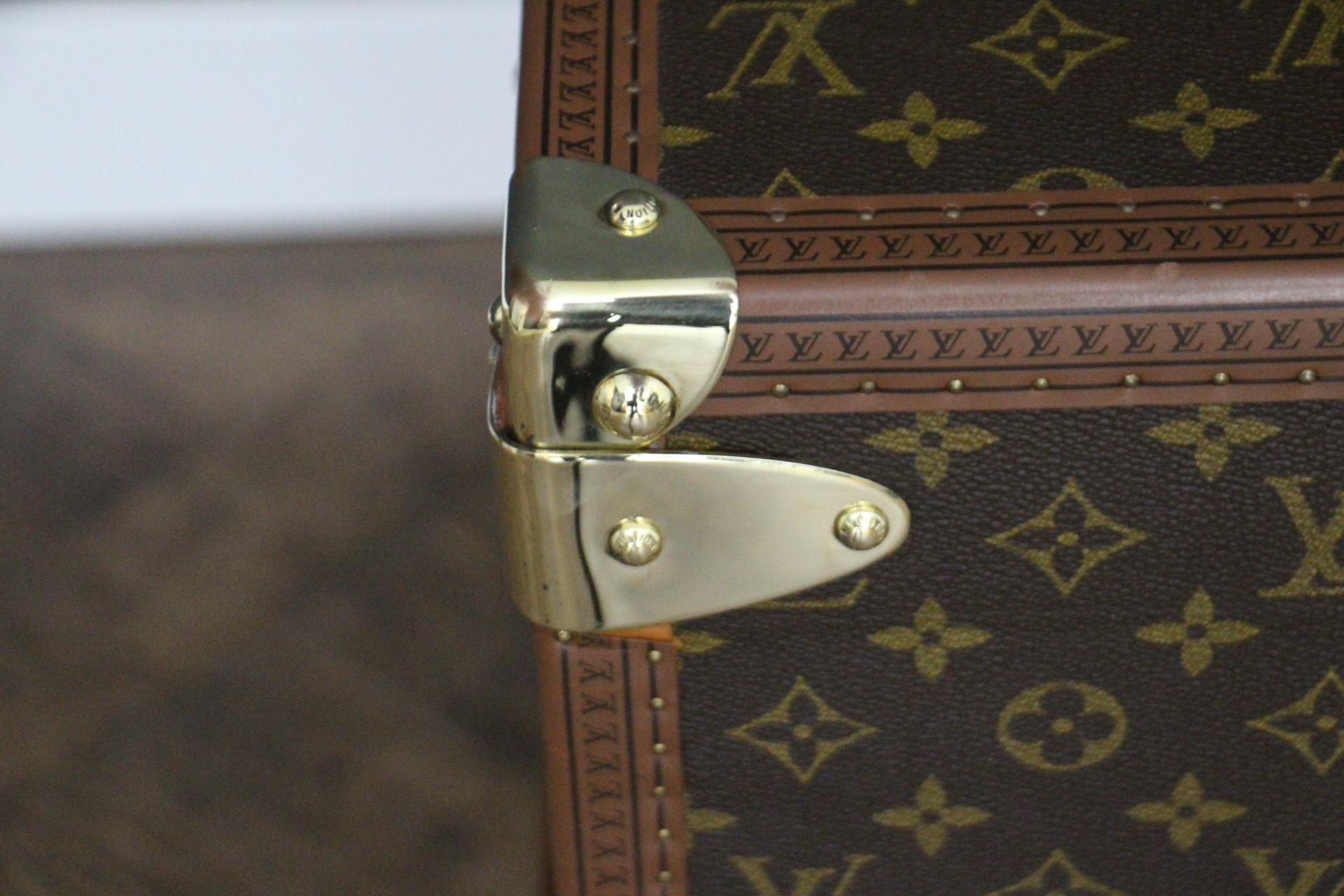 Louis Vuitton Trunk, Louis Vuitton Suitcase, Vuitton Steamer Trunk, Alzer 80 2