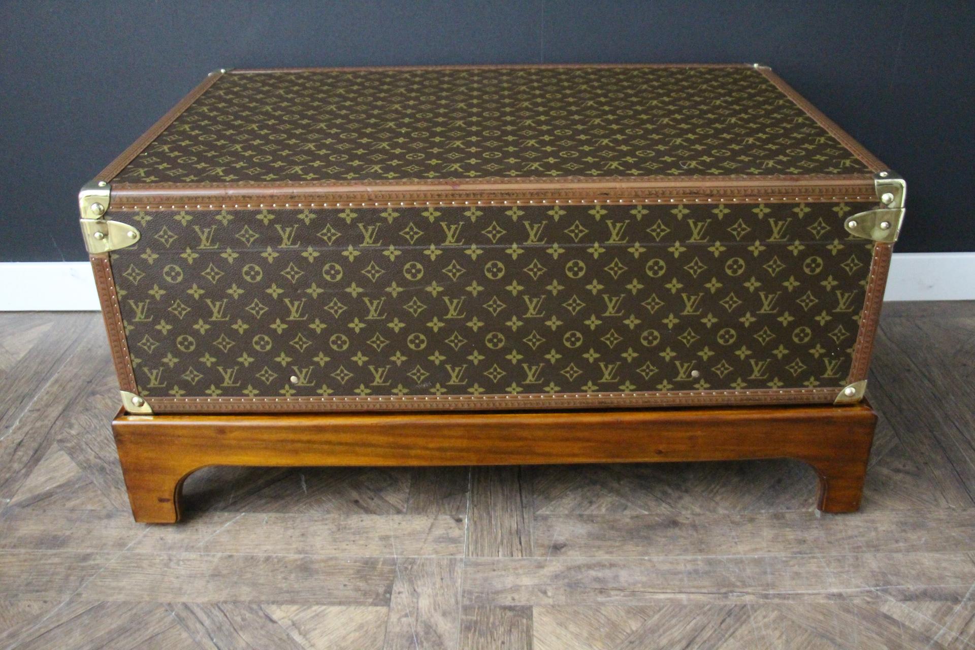 Louis Vuitton Trunk, Louis Vuitton Suitcase, Vuitton Steamer Trunk, Alzer 80 2