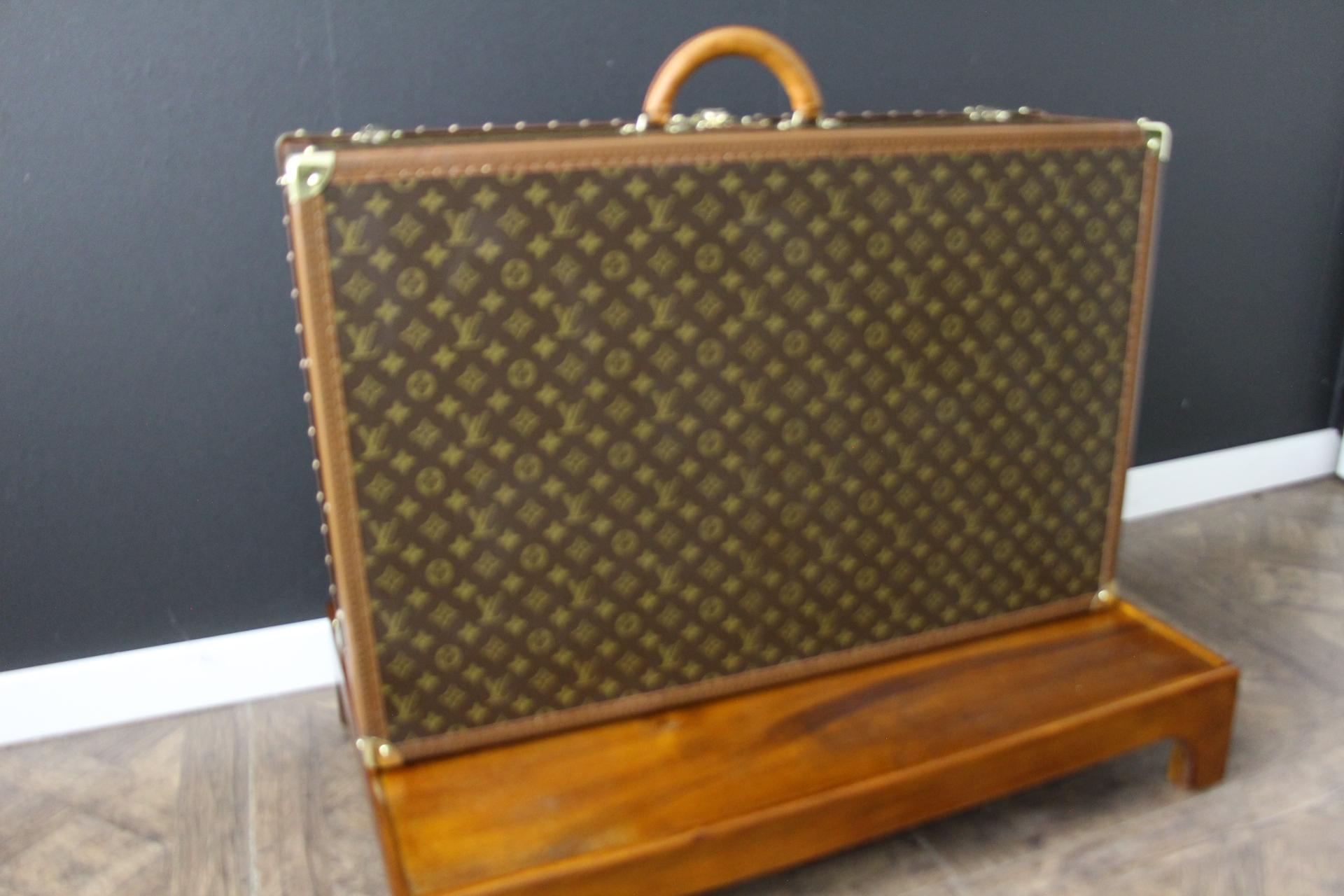 Louis Vuitton Trunk, Louis Vuitton Suitcase, Vuitton Steamer Trunk, Alzer 80 3