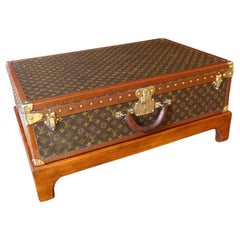 Louis Vuitton Trunk, Louis Vuitton Suitcase, Vuitton Steamer Trunk, Alzer 80