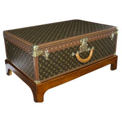 Louis Vuitton Trunk, Louis Vuitton Suitcase, Vuitton Steamer Trunk, Alzer 80