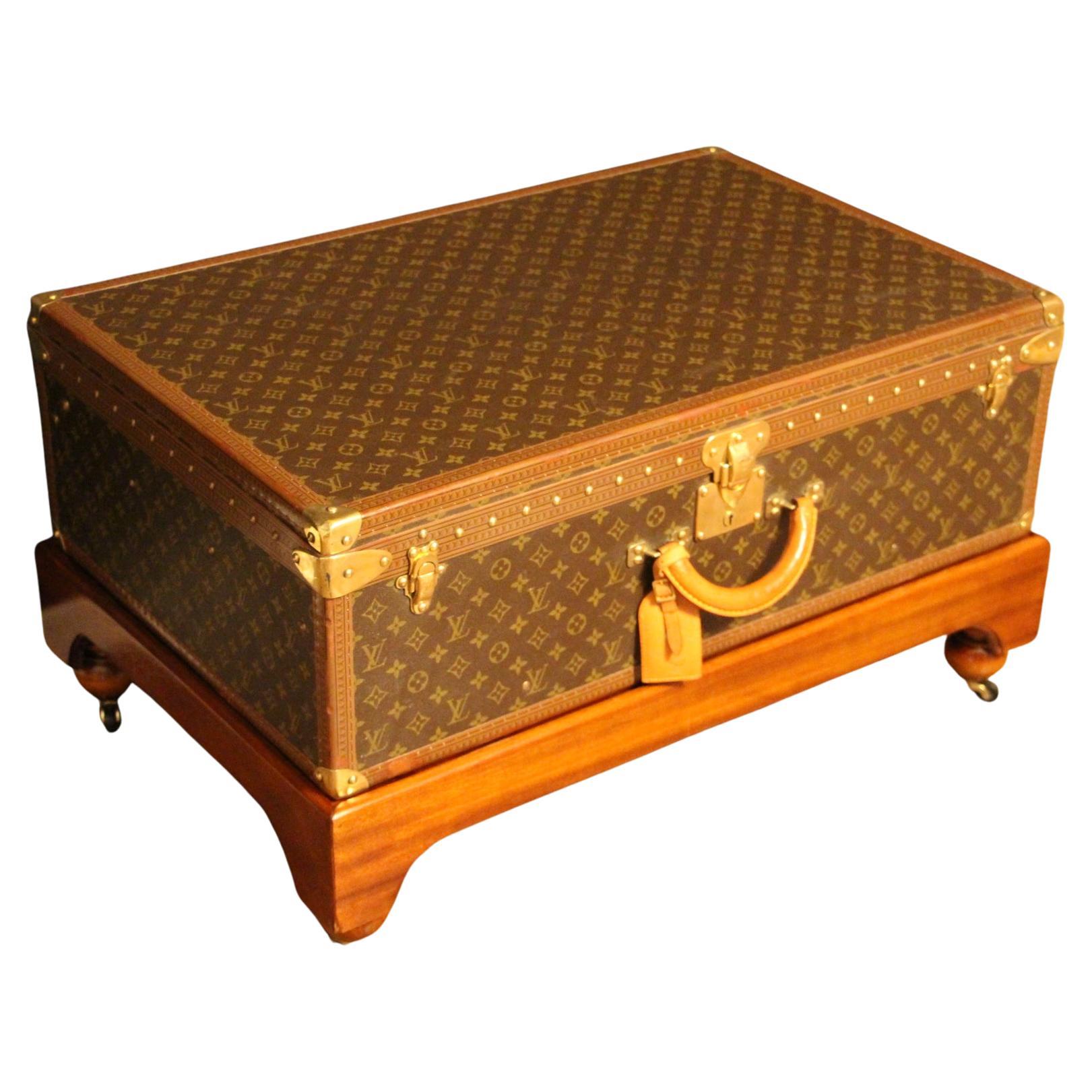 Louis Vuitton Trunk, Louis Vuitton Suitcase, Louis Vuitton Steamer Trunk, Alzer 80