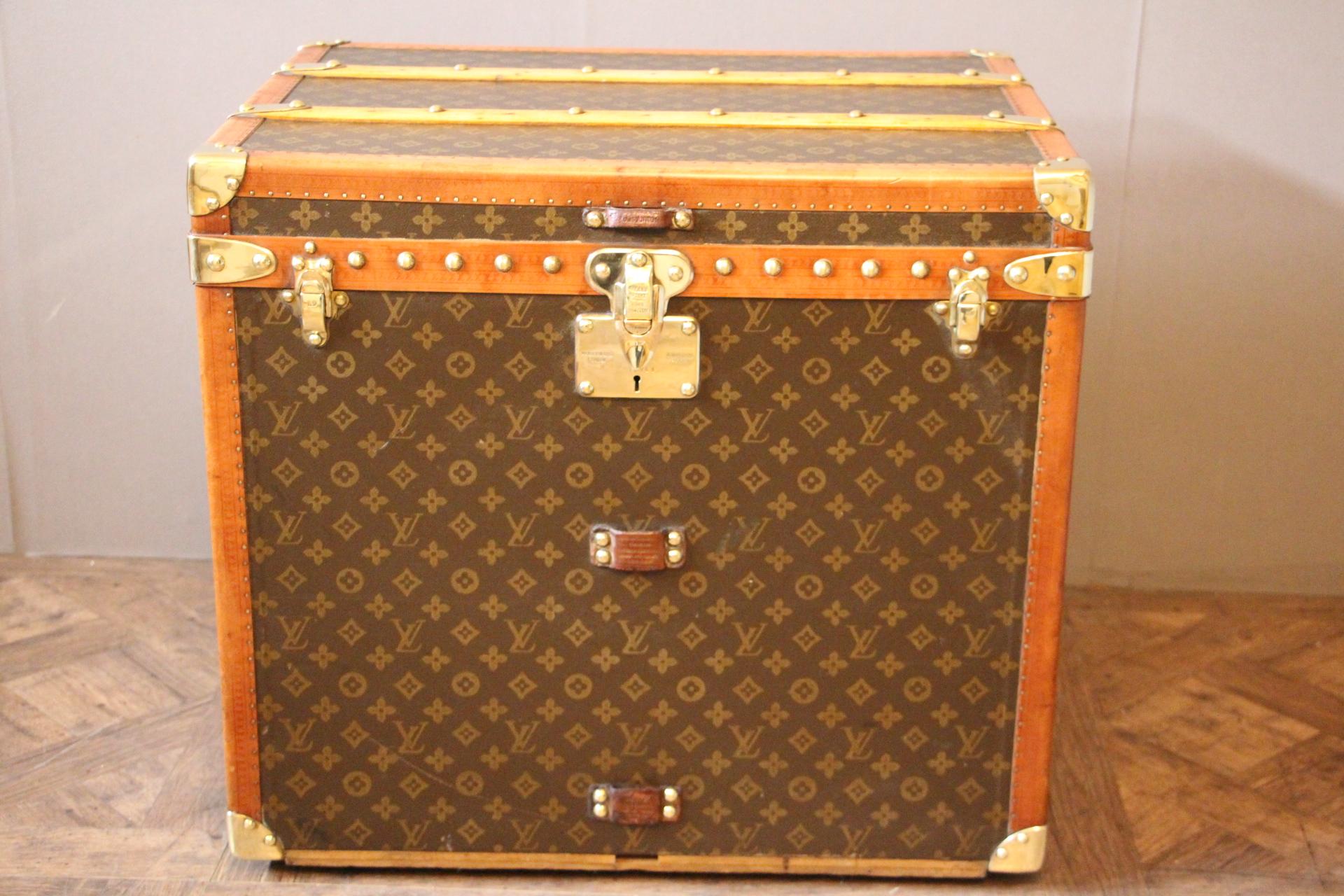 French Louis Vuitton Trunk, Malle Louis Vuitton