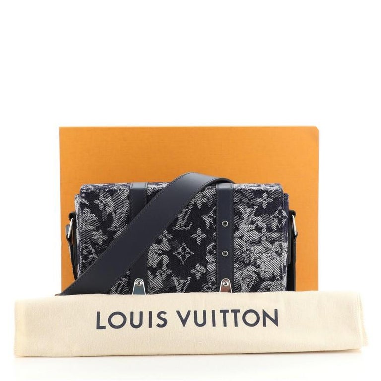 Louis Vuitton Trunk Messenger Bag Monogram Tapestry Canvas at