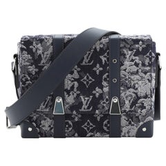Louis Vuitton Trunk Messenger Bag Monogram Tapestry Canvas