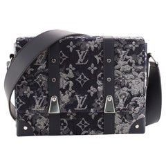 Louis Vuitton Trunk Messenger Bag Monogram Tapestry Canvas