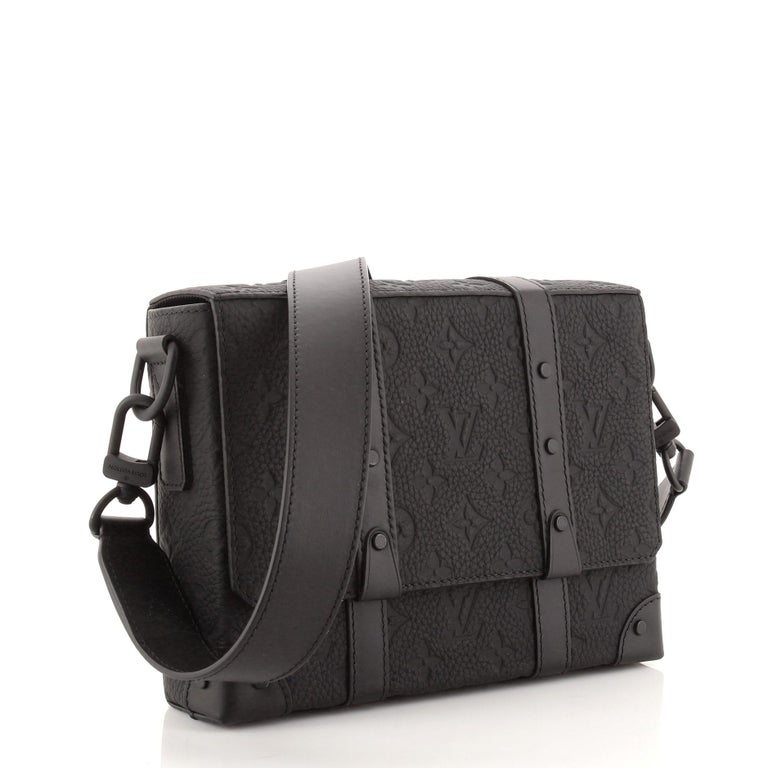 Louis Vuitton Trunk Messenger Bag Monogram Taurillon Leather PM at 1stDibs
