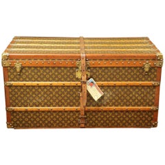Louis Vuitton Trunk Monogram Canvas with Stencil Louis Vuitton Trunk Monogram Canvas with Stencil