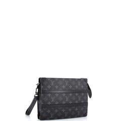 Louis Vuitton Trunk Pouch Monogramm Eclipse Segeltuch