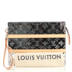 Louis Vuitton Trunk Pouch Monogram Mirror Coated Canvas