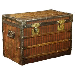 Louis Vuitton Trunk, Red Stripes, circa 1872