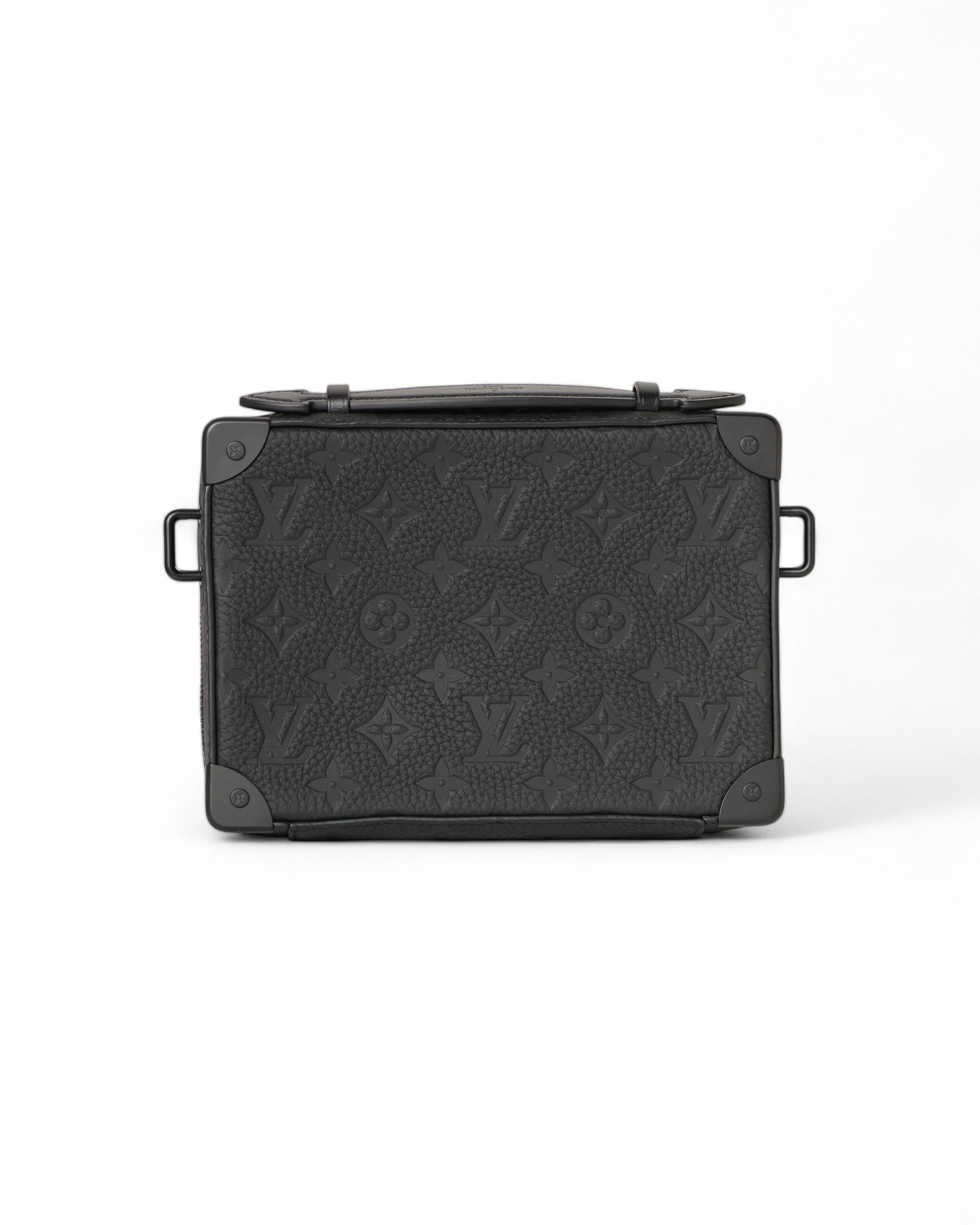 Louis Vuitton Trunk Soft MM Empreinte Black 11