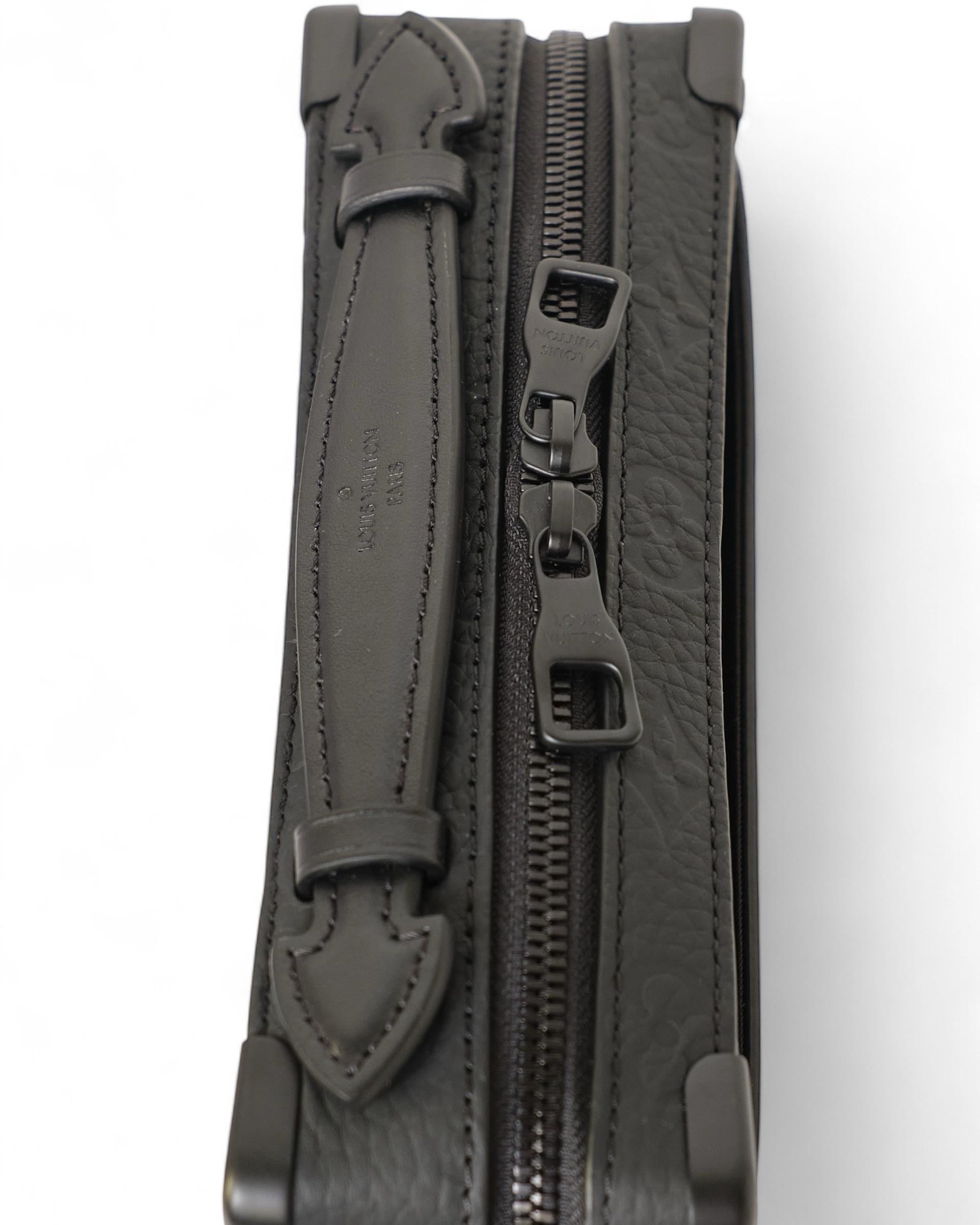 Louis Vuitton Trunk Soft MM Empreinte Black 12