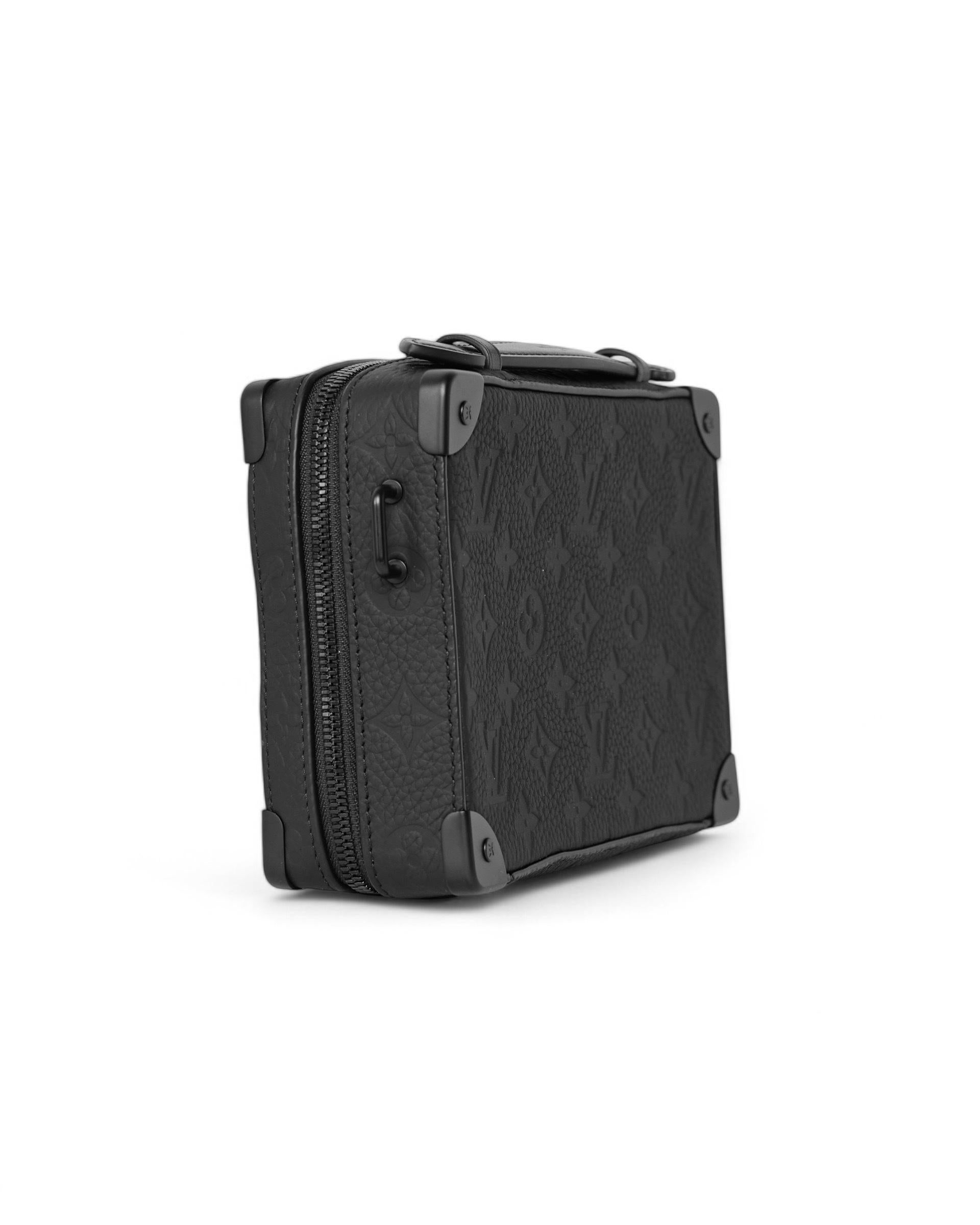 Louis Vuitton Trunk Soft MM Empreinte Black 1