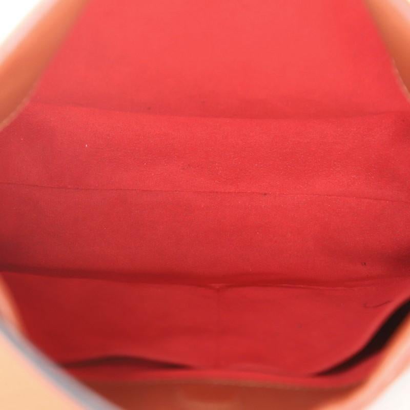 Louis Vuitton Tuileries Besace Tasche Monogram Canvas mit Leder 6